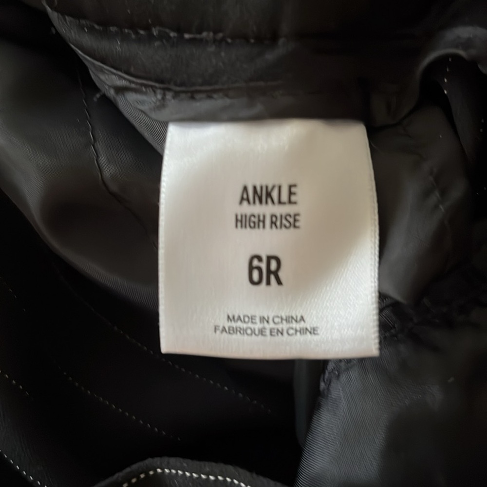 Exspress Paper Bag Stripped Ankle Pants - Picture 10 of 11